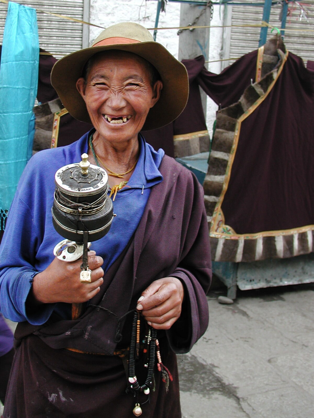 Prayer Wheel and Beads